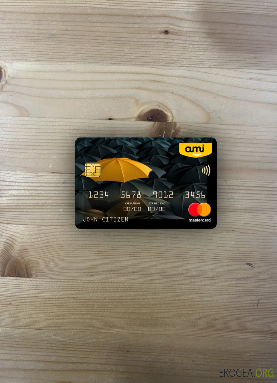 Nouvelle , Zélande Ami Insurance Limited banque mastercard photolook recto